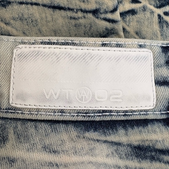 Trendy Acid Wash Skinny Jeans for Men - Picture 5 of 5